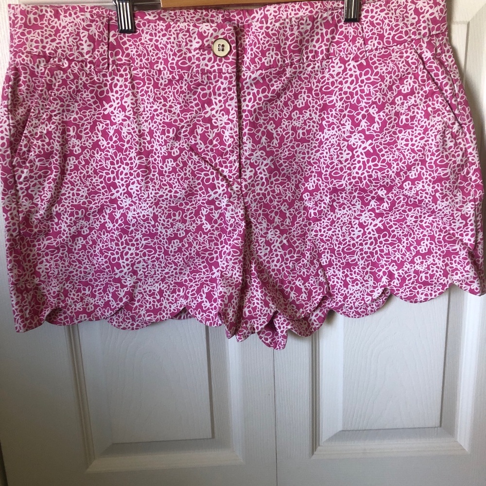 Pink Floral Women's Shorts